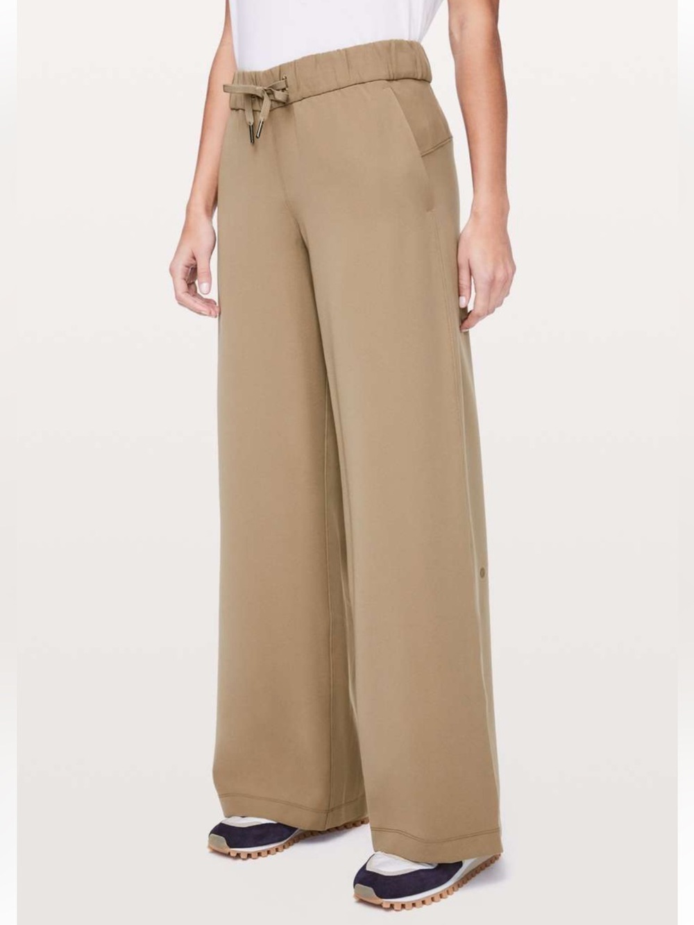 Lululemon On The Fly Pant Wide Leg Woven 
Frontier size 12